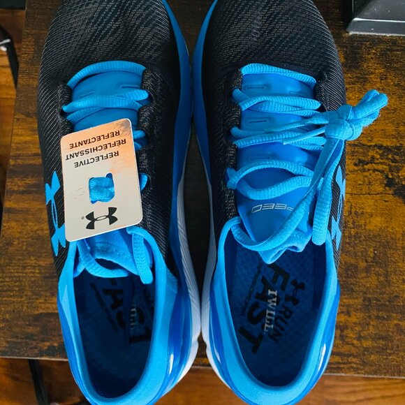 Under Armour Speedform Charged Running Shoes, Blue/Black, M9.5 main image 4